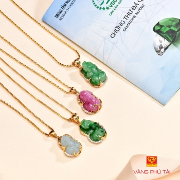 Dây chuyền mặt đá quý (mã DC 131812)